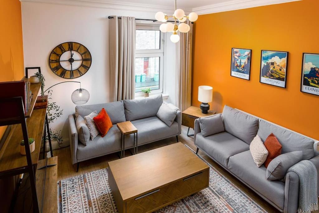 The Stylish 3-Bedroom Maisonette Retreat Stirling Eksteriør bilde